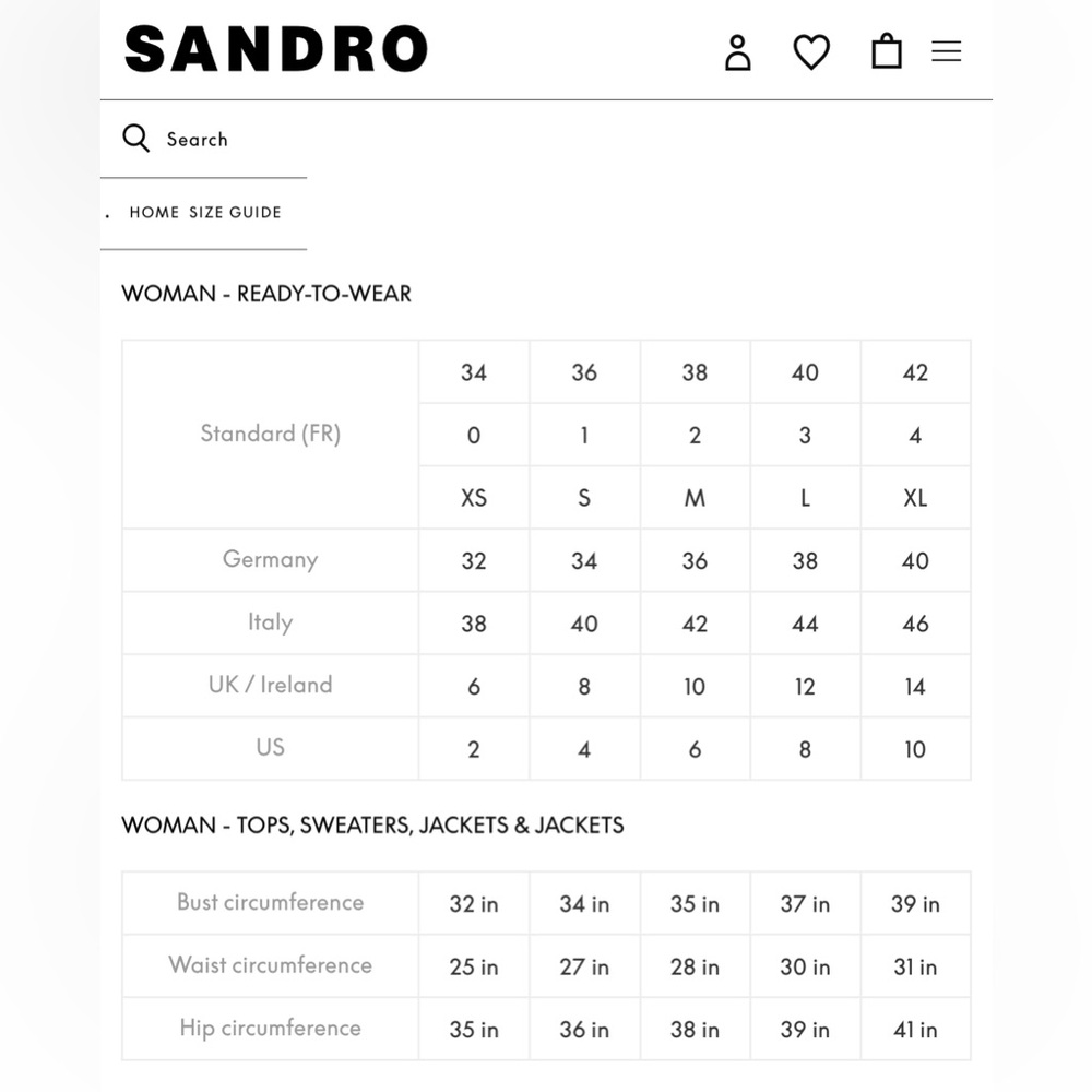 Sandro Red and Blue Striped Women's Top - Picture 8 of 8